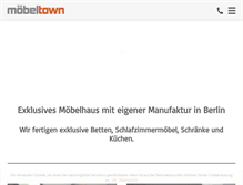 Tablet Screenshot of moebeltown.de